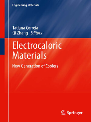 cover image of Electrocaloric Materials